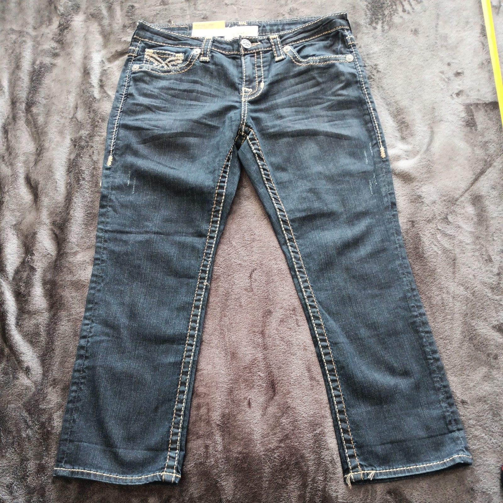 Big Star Maddie Jeans Women’s Size 30 Mid Rise Blue Denim NWT