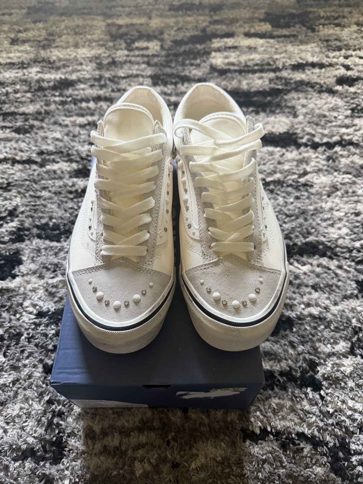 VANS OTW Old Skool Pearlized Marshmallow Sneakers Size 10.5
