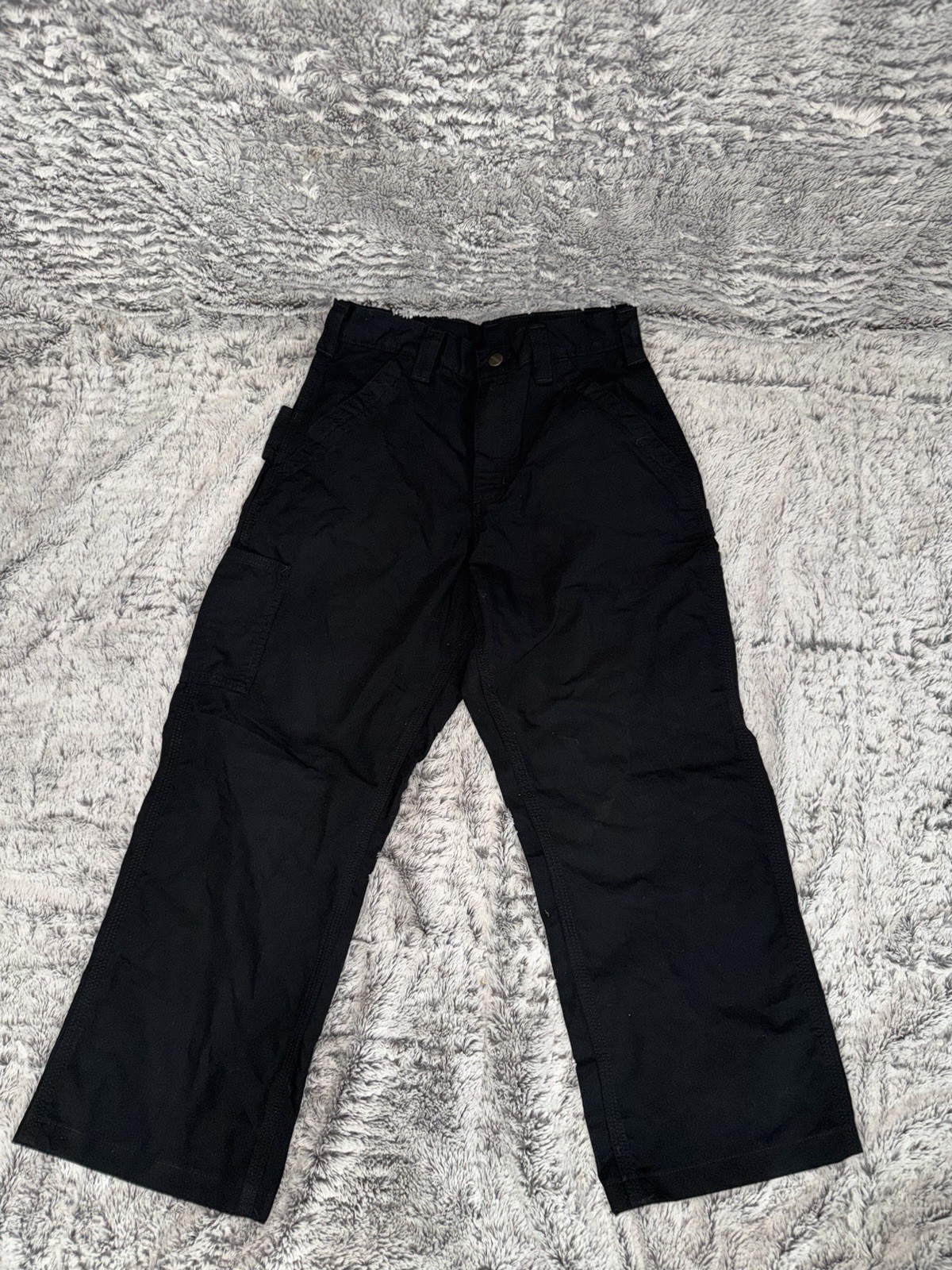 NWT Carhartt B151 Canvas Work Pants Dungaree Loose Original Fit 30x30 Black