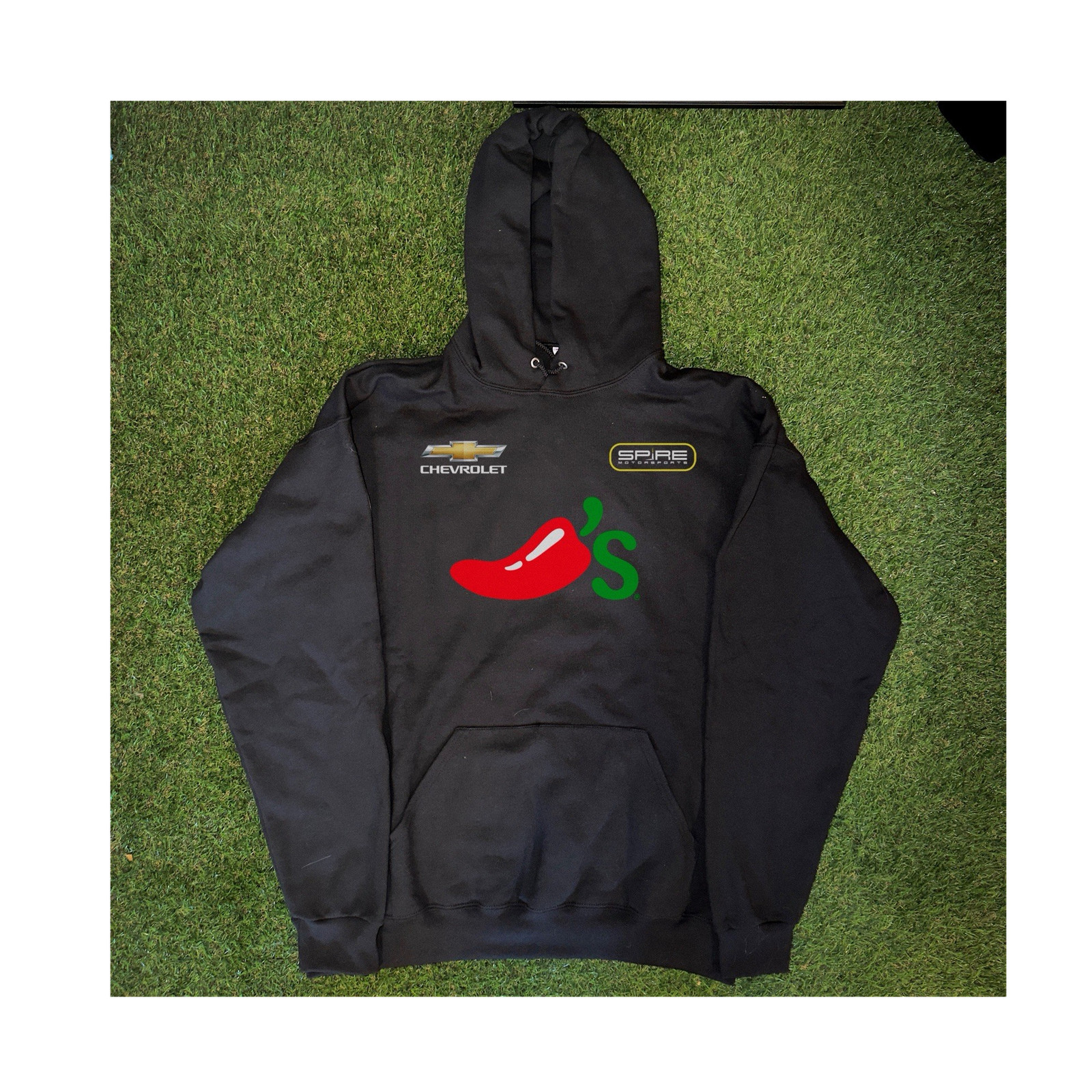 2026 Carson Hocevar Chili’s Spire Motorsports Hoodie (2XL)