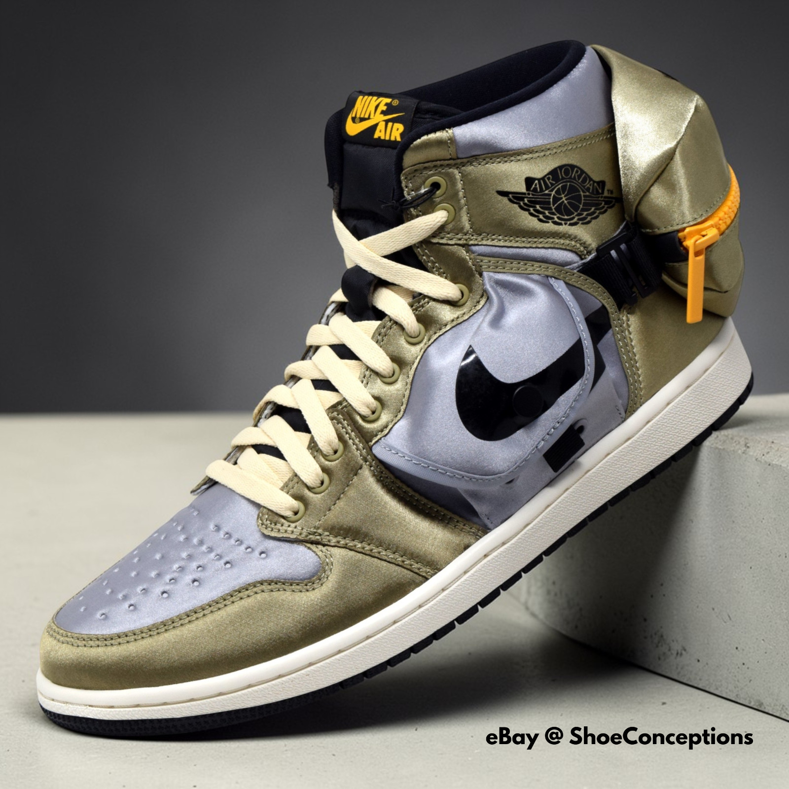 Nike Air Jordan 1 Retro High OG SP Utility Neutral Olive Taxi DO8727-200 Men\'s