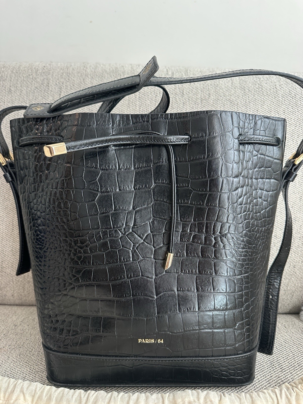 Paris 64 Bag Mini Always Coco Black Bucket Bag