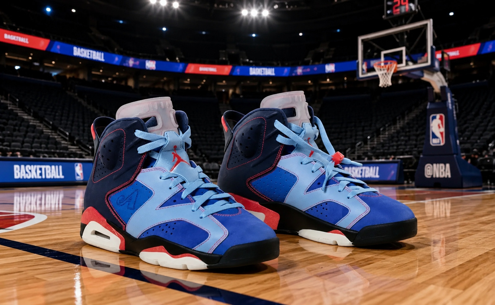 Men's All Size US Awake NY x Jordan 6 “Midnight Navy” 2026 7-12