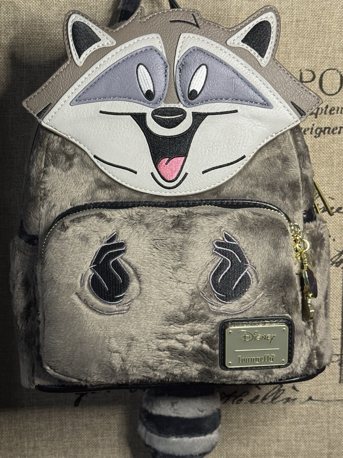 Loungefly Disney Pocahontas Meeko Cosplay Mini  Backpack NWT 