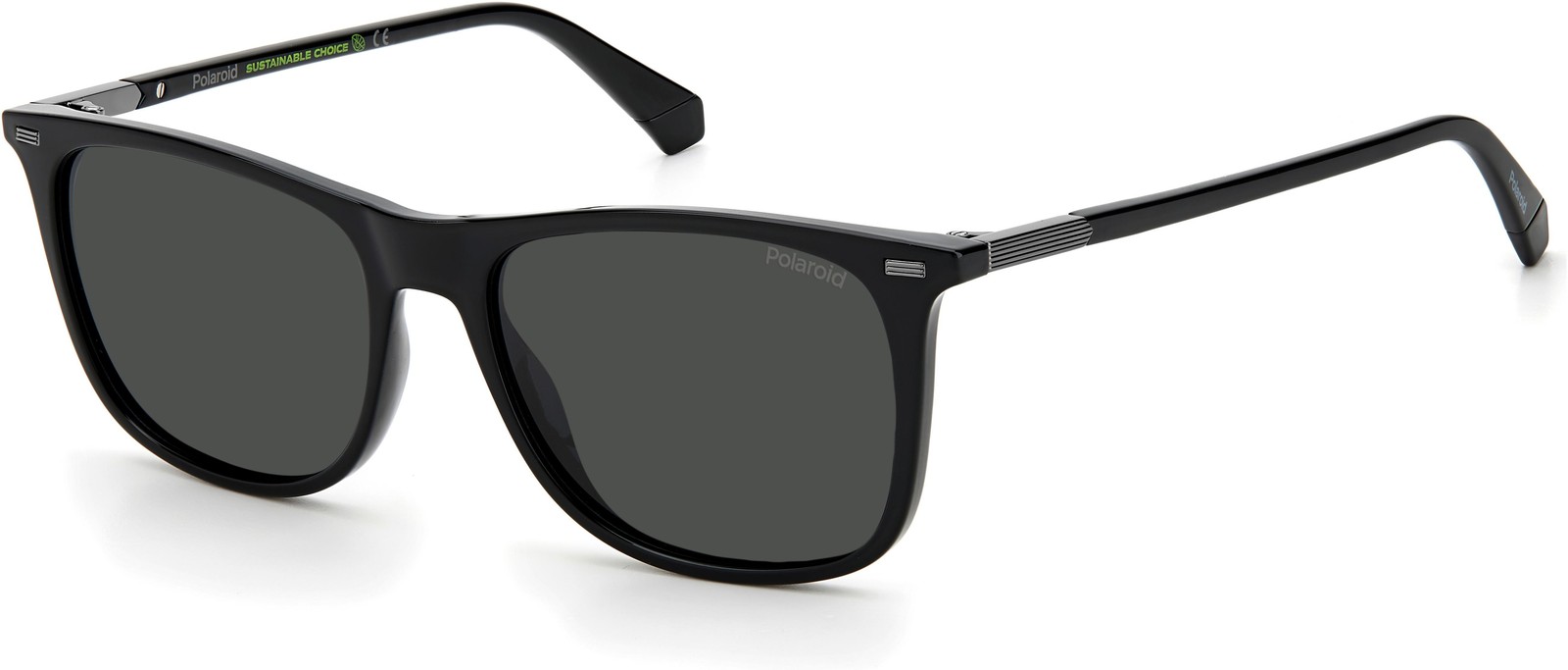NEW Polaroid Core PC Polaroid2109 Sunglasses 0807 Black 100% AUTHENTIC