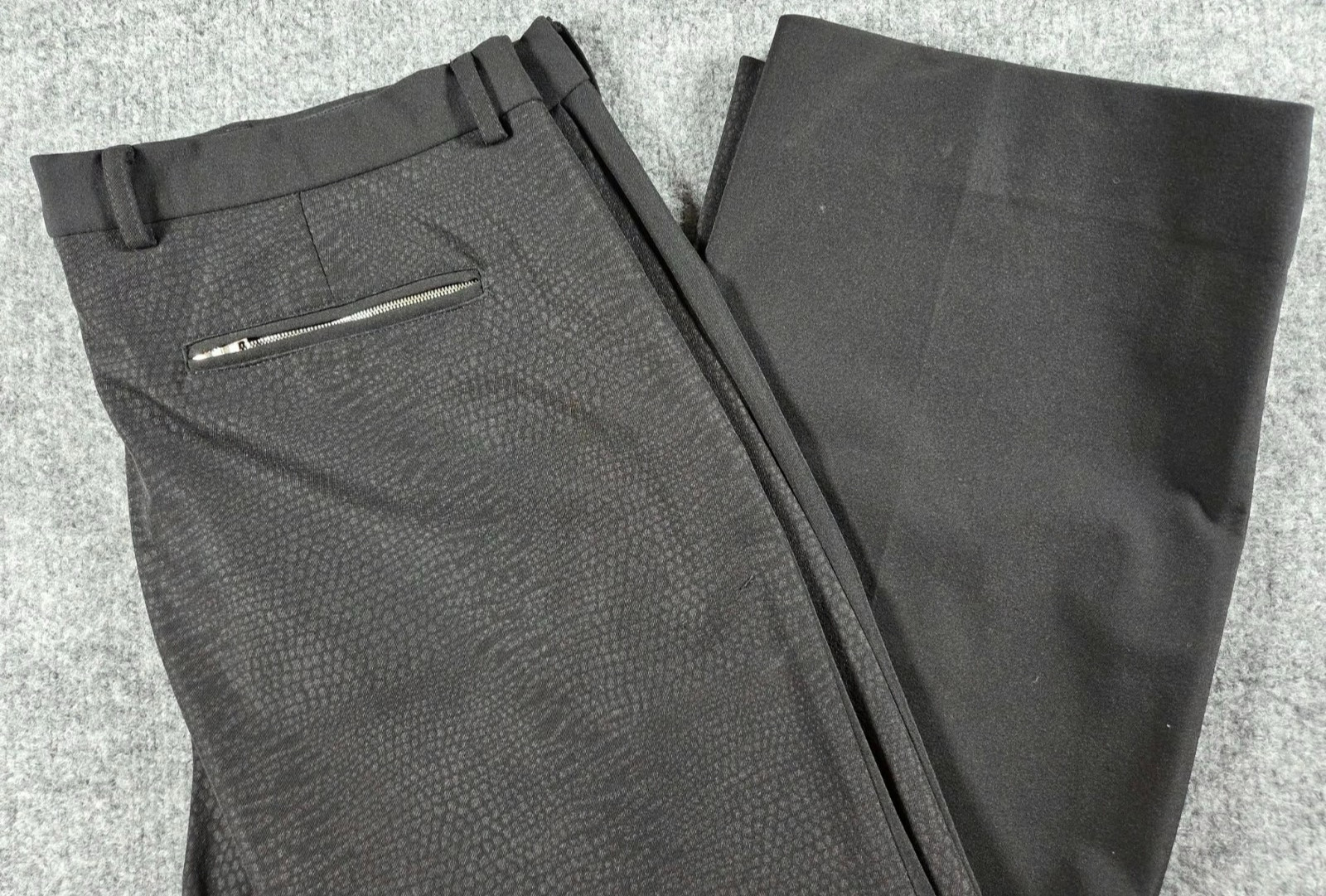 VTG VERSACE CLASSIC V2 Pants Mens 35/31 Y2K Snake Embossed Tech Zip Italy