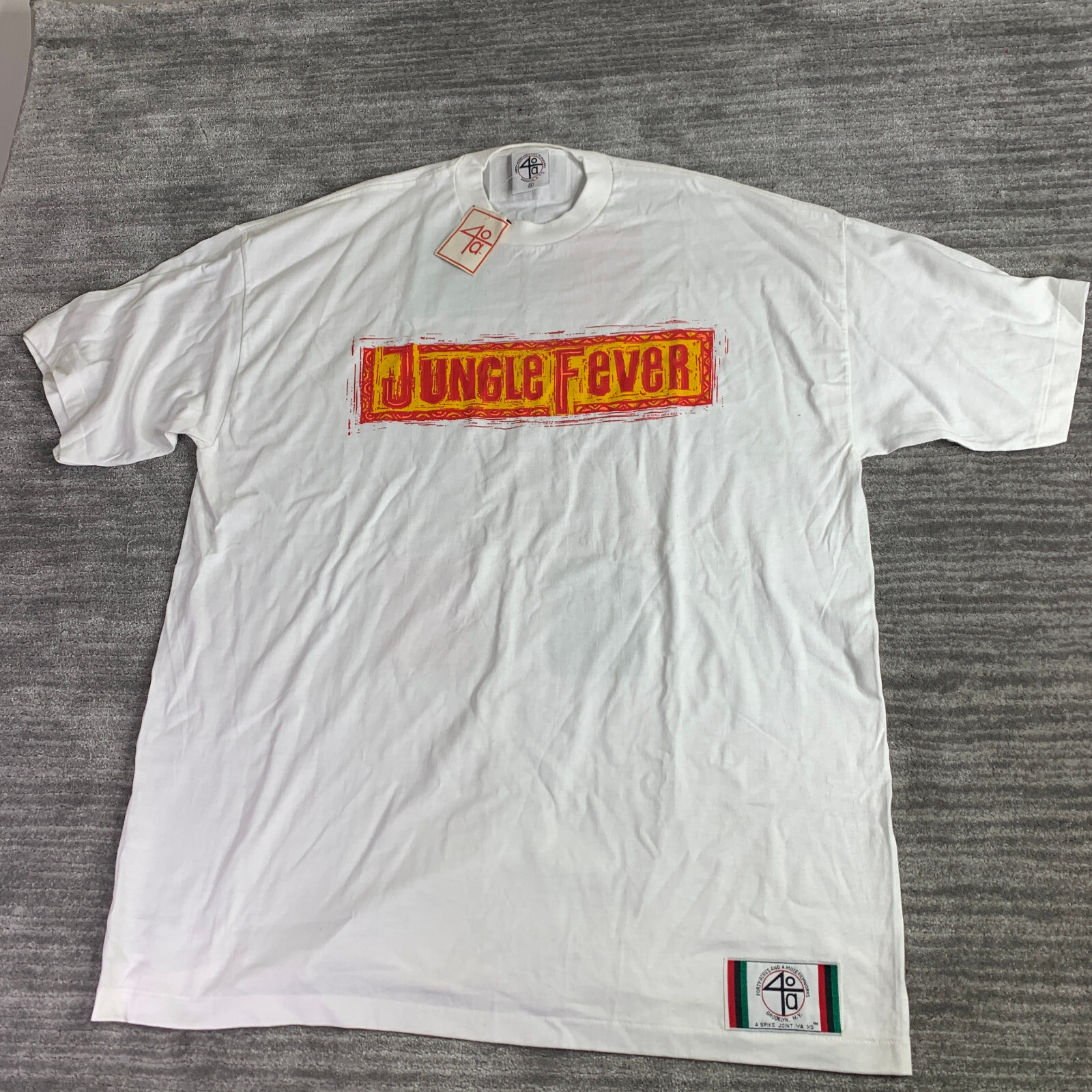 Vintage 1991 Jungle Fever Movie Promo T Shirt XL Spike Lee Rap Tee Hip Hop NEW