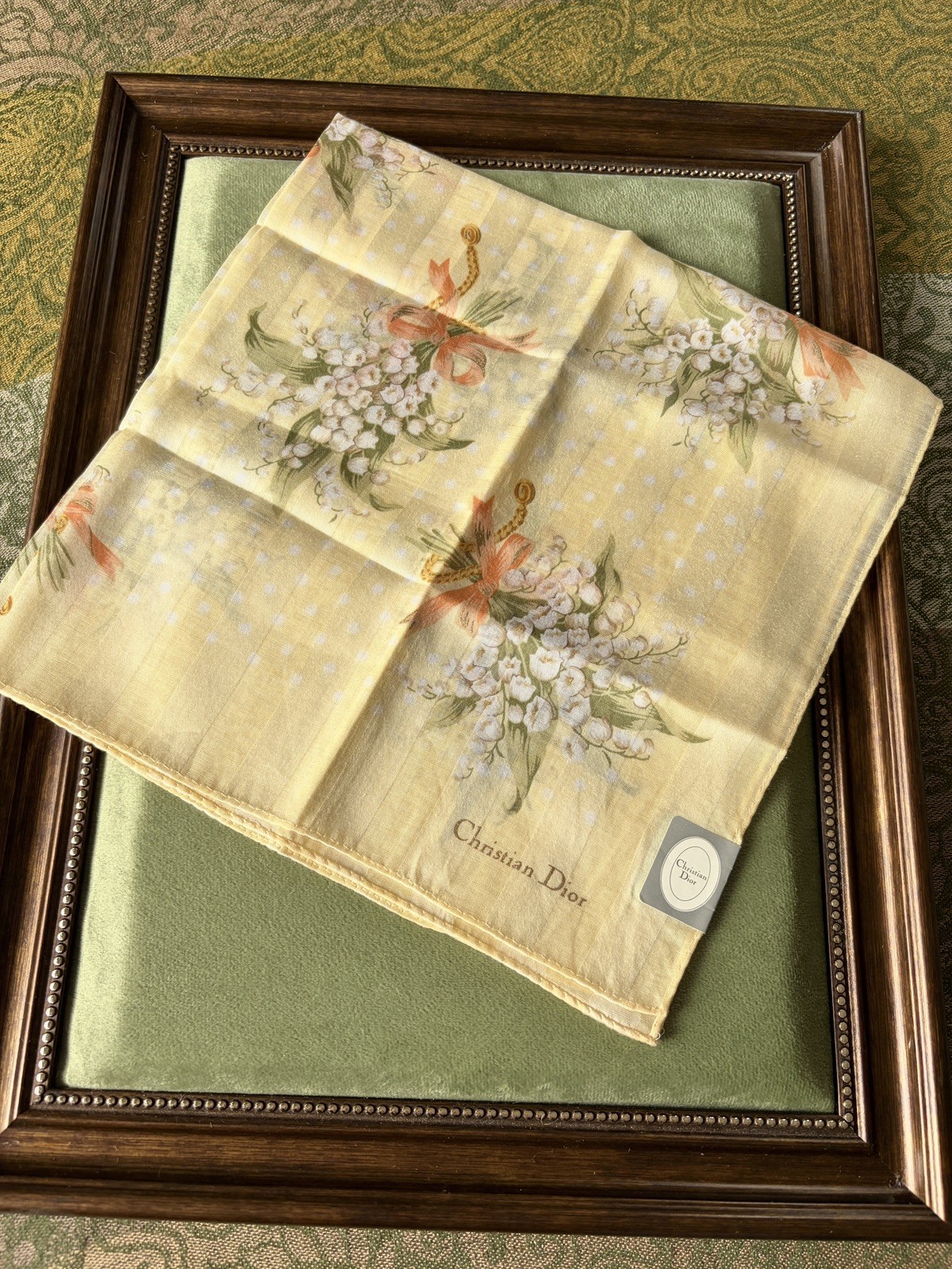 Christian Dior Vintage Brand New Deadstock Scarf 
