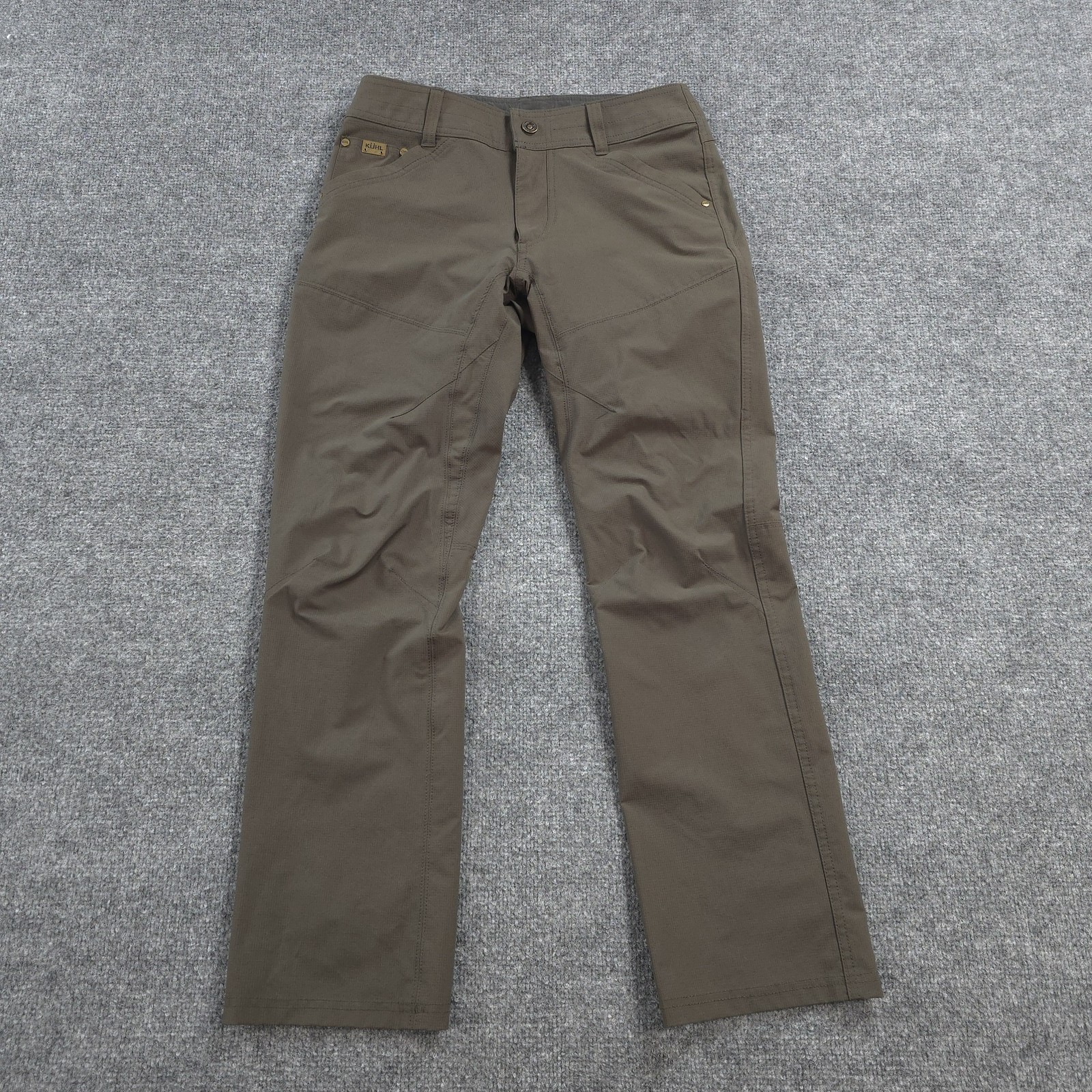 Kuhl Pants Mens 30x30 Brown Silencr Ripstop Hiking Trail Stretch Outdoors 5166