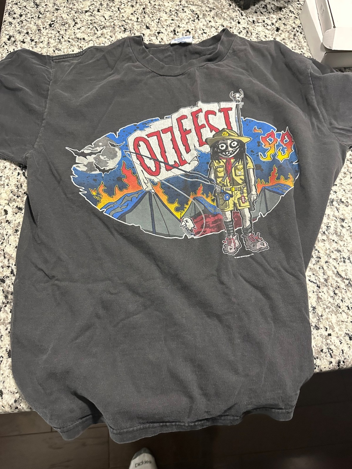 Vintage 1999 Ozzy Osbourne Ozzfest Shirt Size: Large REAL NOT AI