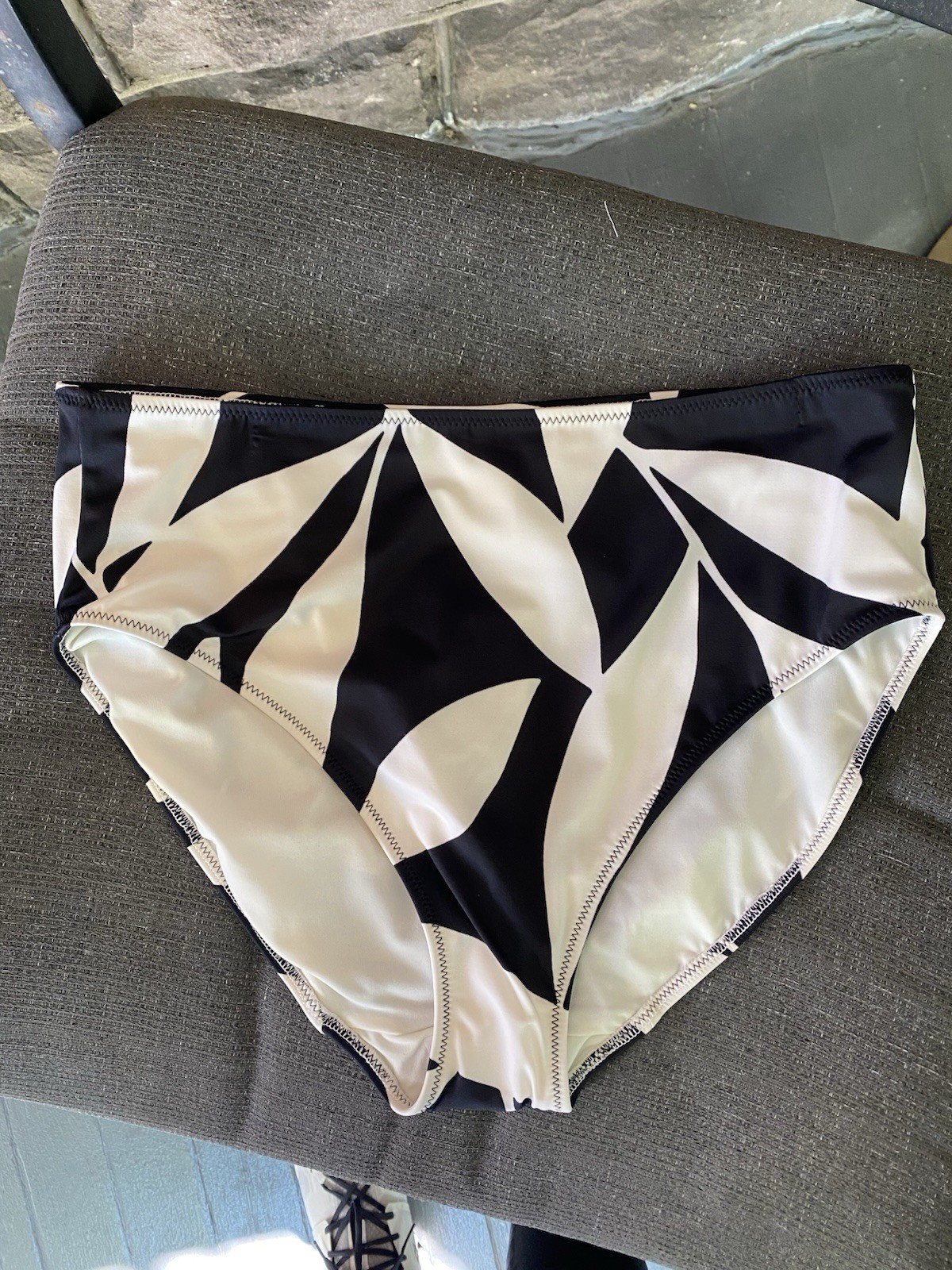 NWT Fantasie Swim Ile De Re Hi-waist Bottom FS500978LAC Multicolor Size Large