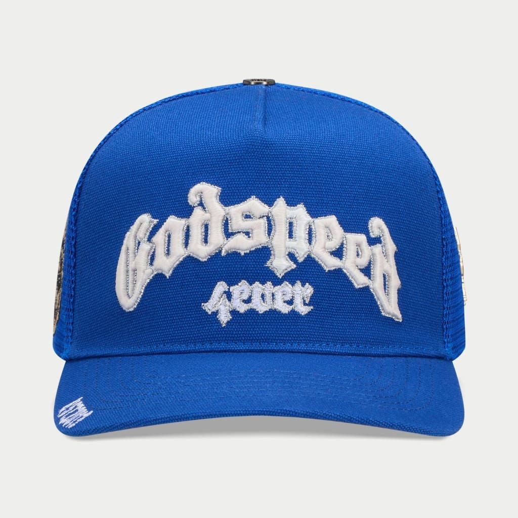 Godspeed GS FOREVER TRUCKER HAT (Azul) GS FOREVER TRUCKER HAT (AZUL) Authentic