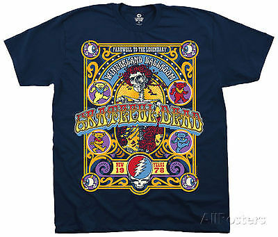 AUTHENTIC GRATEFUL DEAD CLOSING OF WINTERLAND ROCK MUSIC MEN SHIRT M L XL 2XL