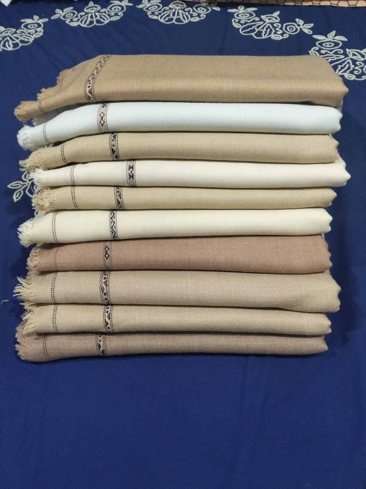 AFGHAN PATOO SCARF WRAP PASHTUN THICK BLANKET WOOL SHAWL PATU LONG MENS WOMENS