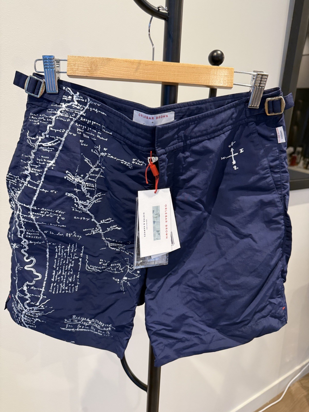Rare ORLEBAR BROWN × GIEVES & HAWKES — LIMITED EDITION BULLDOG SWIM SHORTS