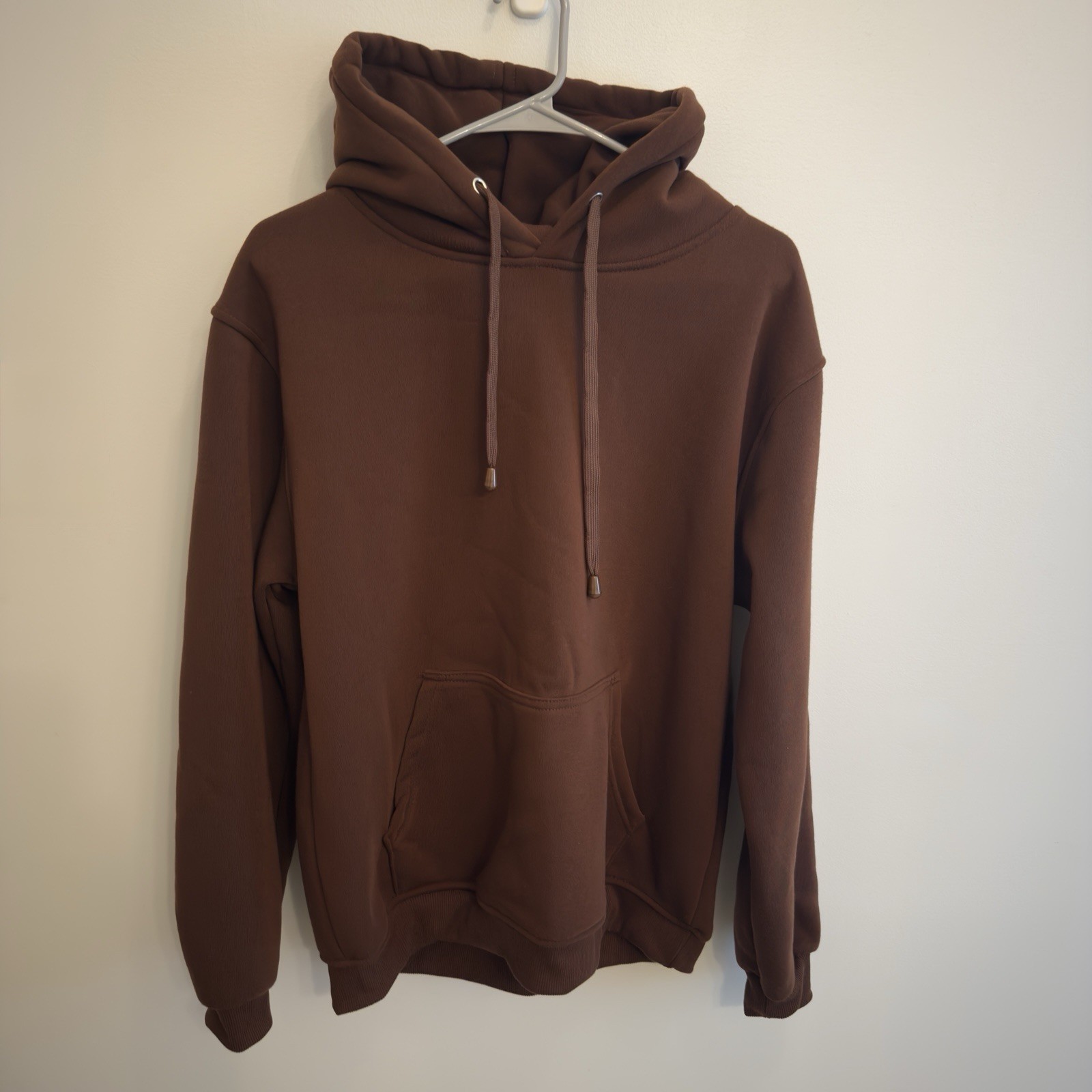 O.S.C Company Streetwear Chocolate Brown Pullover Hoodie Size M