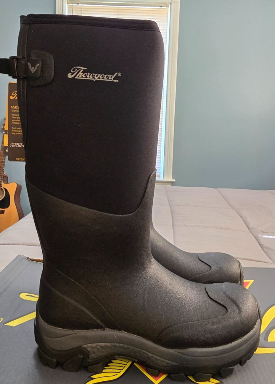 Thorogood® (Men\'s 11 M) Infinity™ FD Neoprene Pull-On Rubber Work Boot - $220