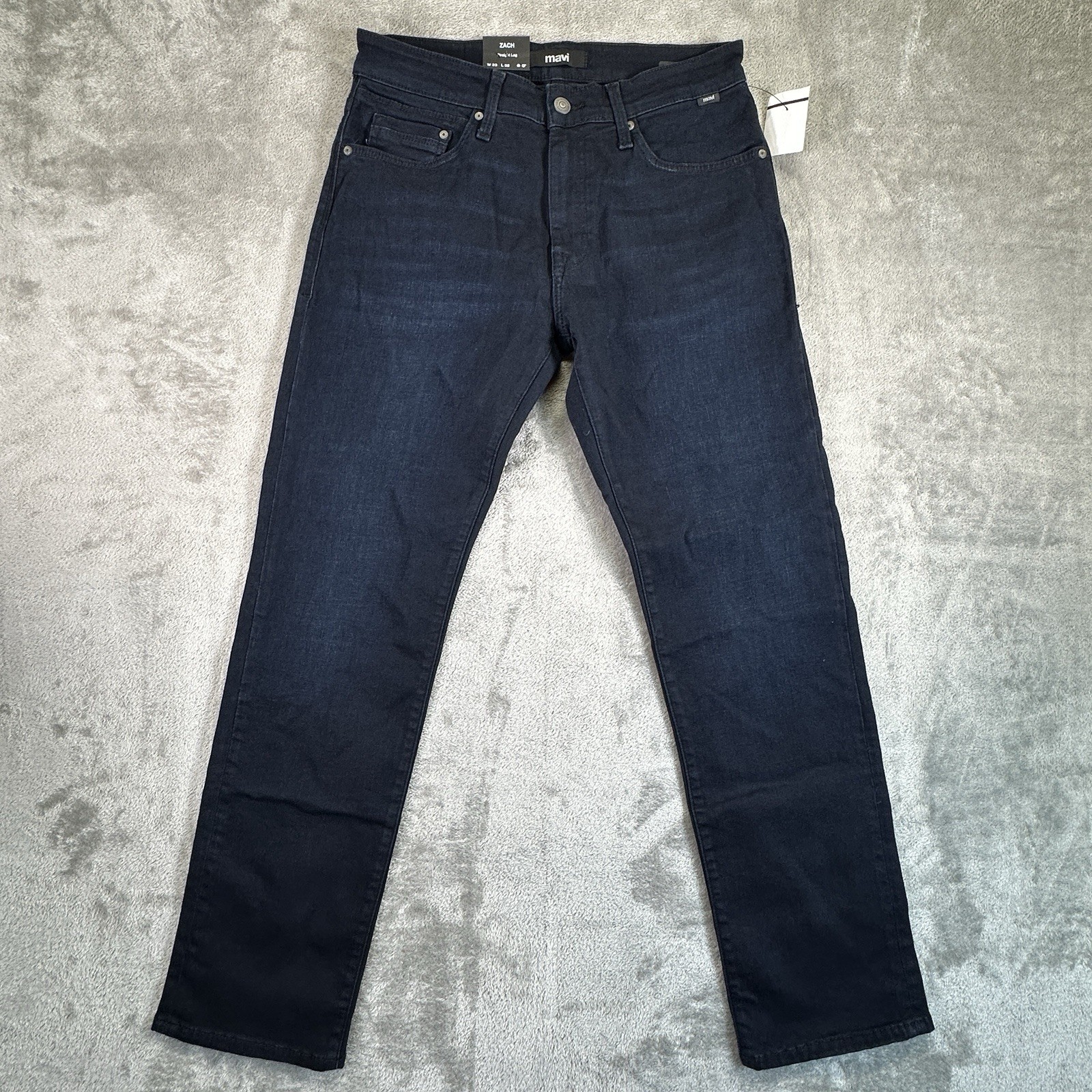Mavi Men’s Jeans ZACK Straight Leg Size 33/32 Color Dark Indigo