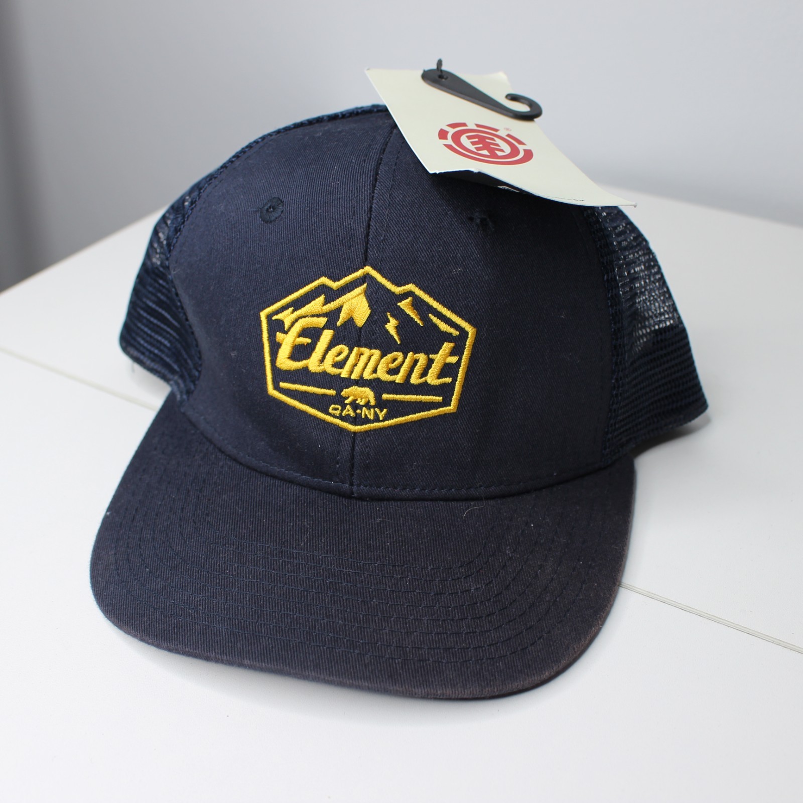 Element Skateboards 1992 Trucker Snapback Mesh Hat Skater Y2K Vintage NWT