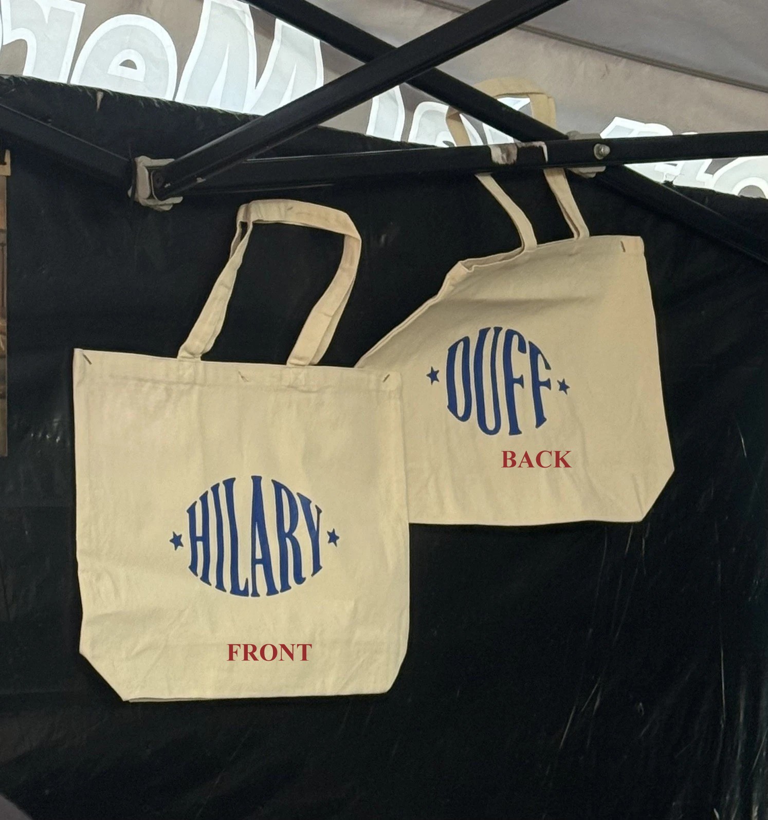 Hilary Duff Luck Or Something Concert Merch Tote Bag