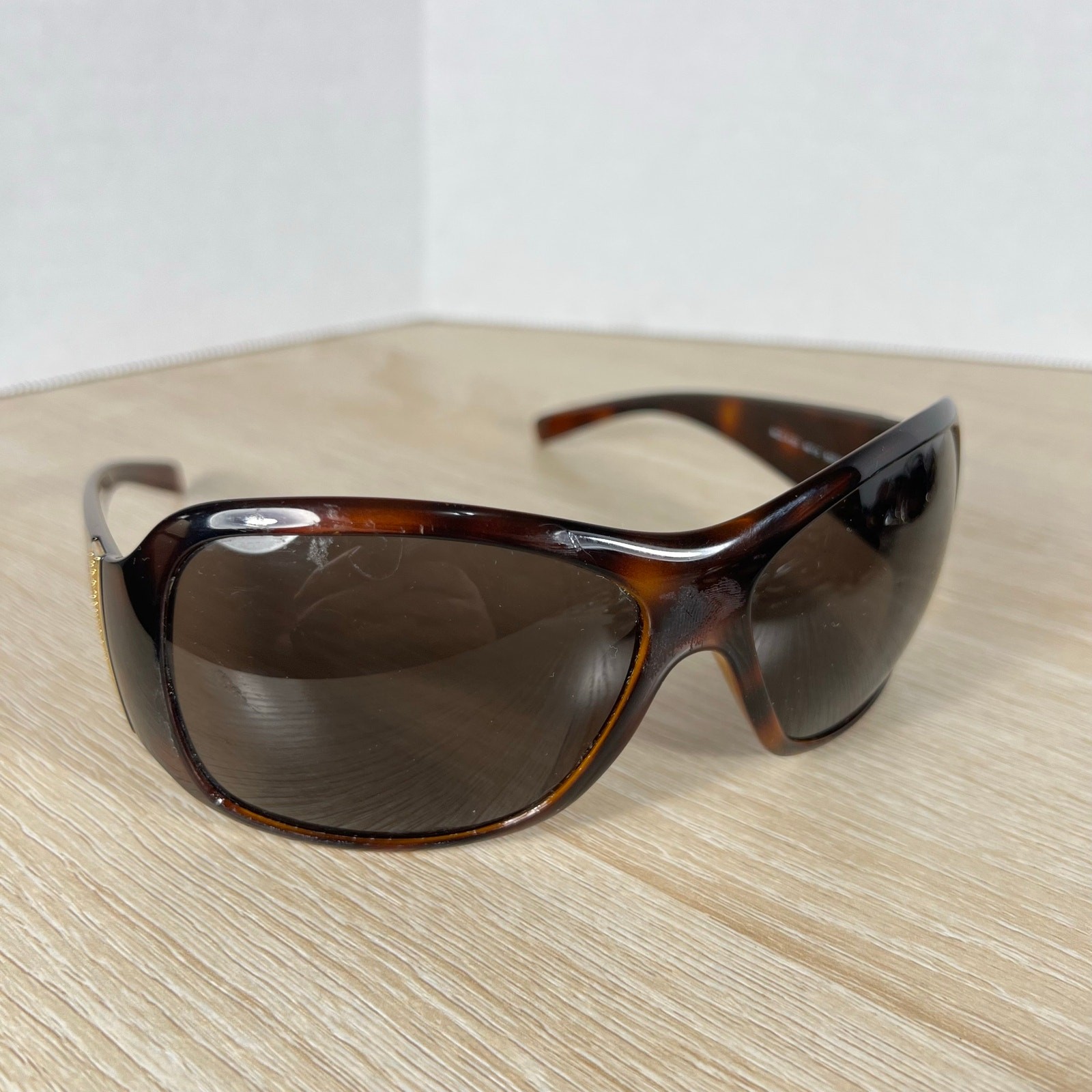 Versace Mod.4103 461/3 Sunglasses READ DESC Tortoise Shell 65-15-125 Italy