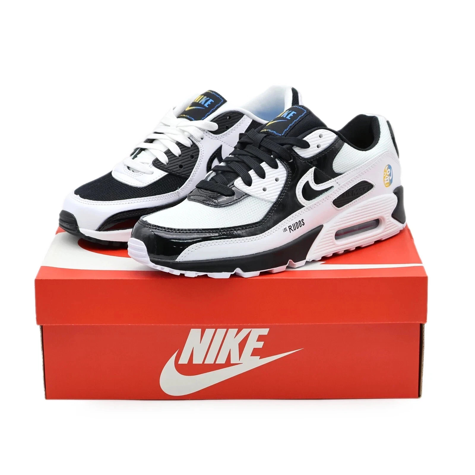 All Men\'s Size US A-i-r Max 90 SE Black and White Men\'s DM6178-010 7-12