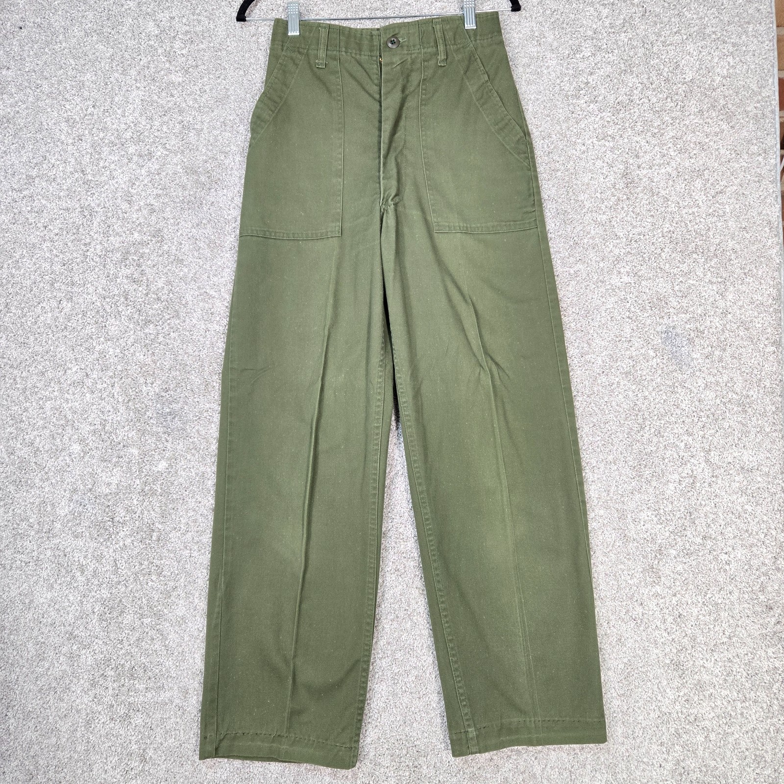 Vintage OG-507 Pants Mens fit 27x29 Olive Green cargo Military Utility distress