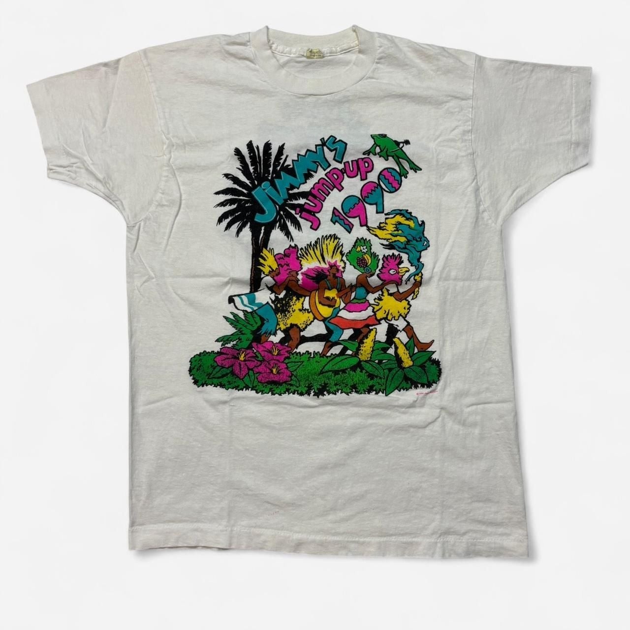 Jimmy Buffett Jimmy\'s Jump Up 1990 T-Shirt XL Vintage Concert Tour