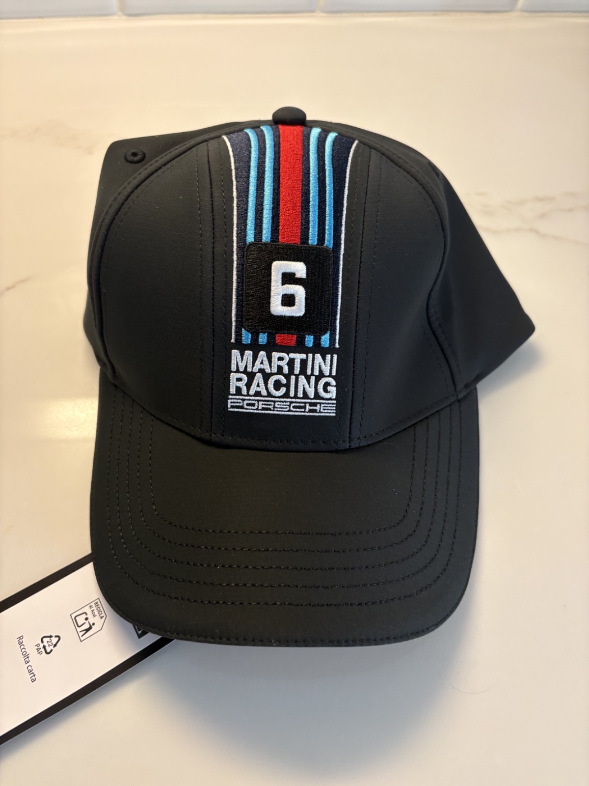 Genuine Porsche 936 Spyder Baseball Hat - Martini Racing PN# WAP4100010S0MR NWT