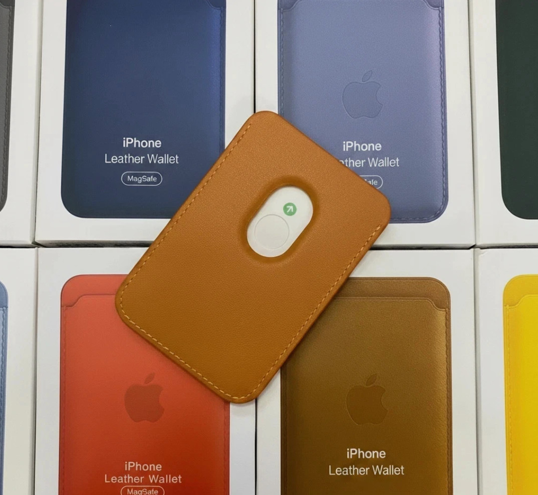 iPhone 18 17 16 15 14 Original Leather Wallet Card Holder Case With MagSafe