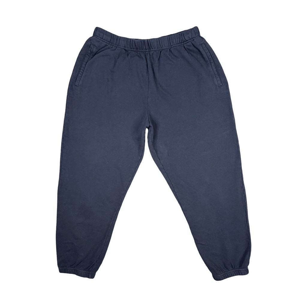 SKIMS Terry Fleece Relaxed Jogger BO-JOG- 5257M Size XL Washed Obsidian Kim K