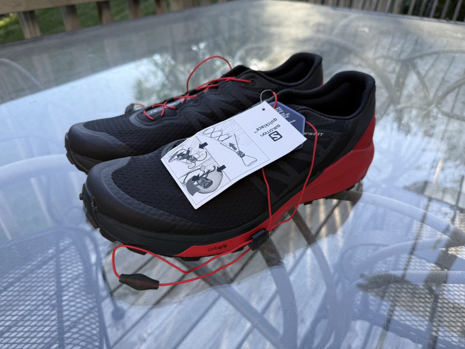 Size 11.5 - Salomon Sense Ride 4 Black 2021
