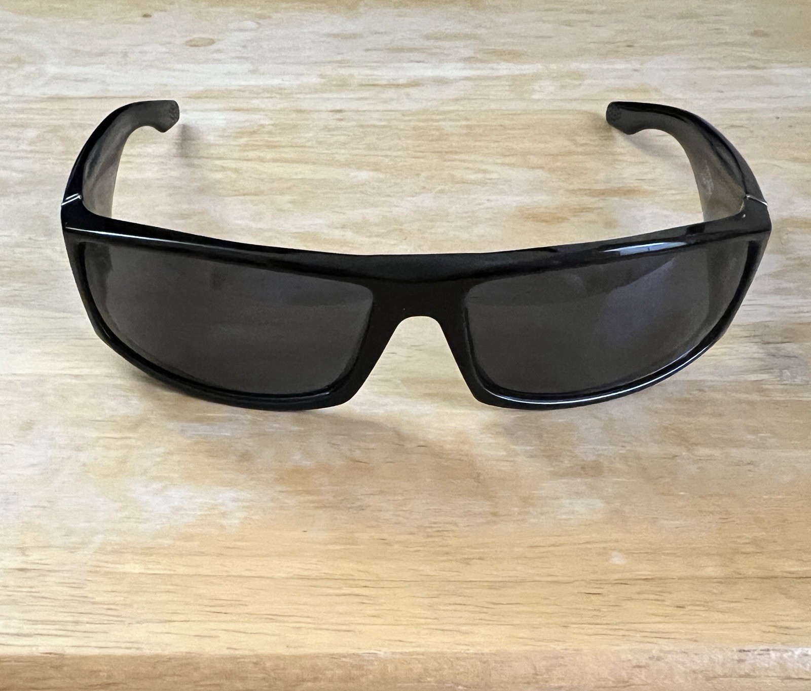 Authentic Spy Optic Cooper Sunglasses Gloss Black Frame Gray Tinted Lenses