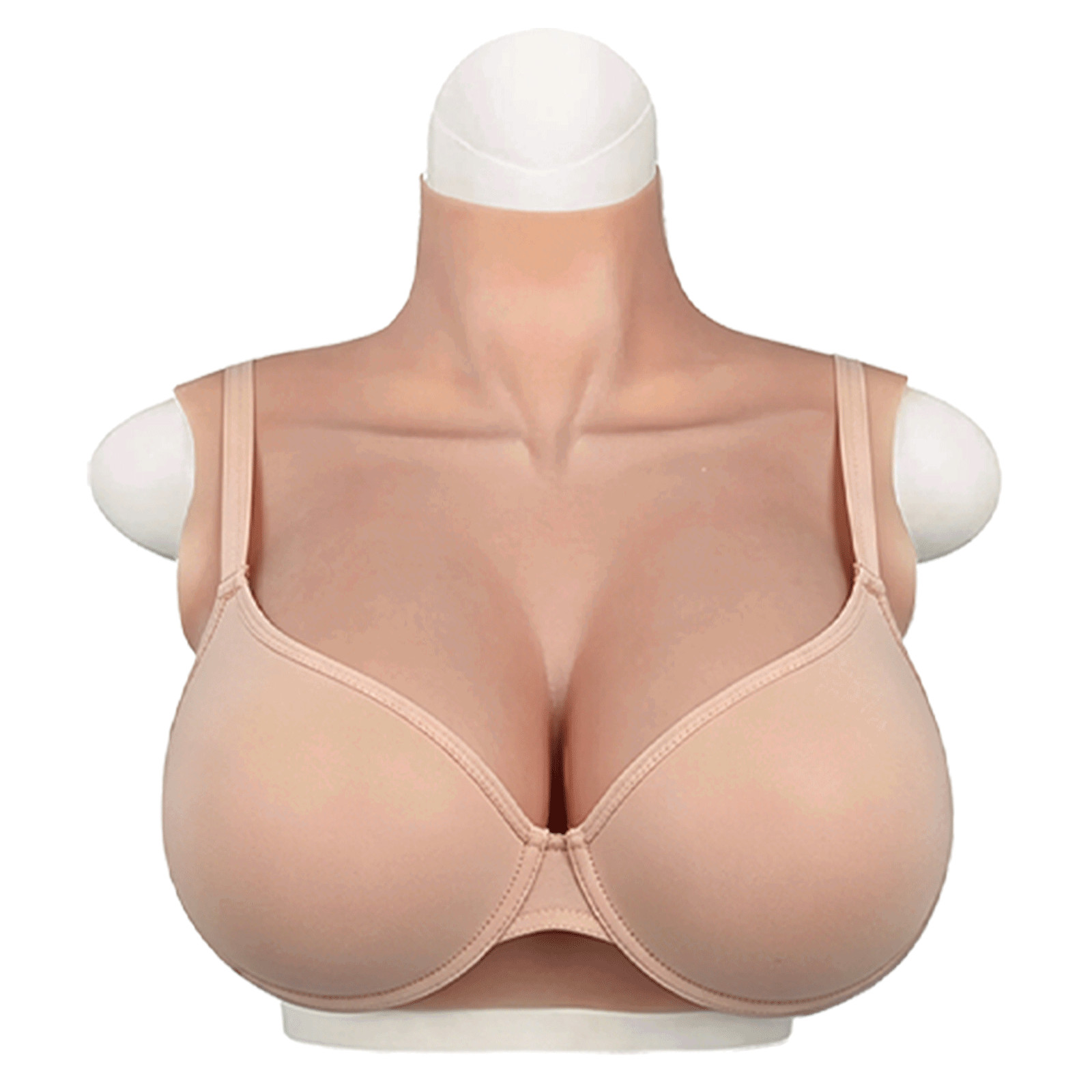 Silicone Breast Forms+Silicone Fake vagina Panties For Transgender Crossdresser