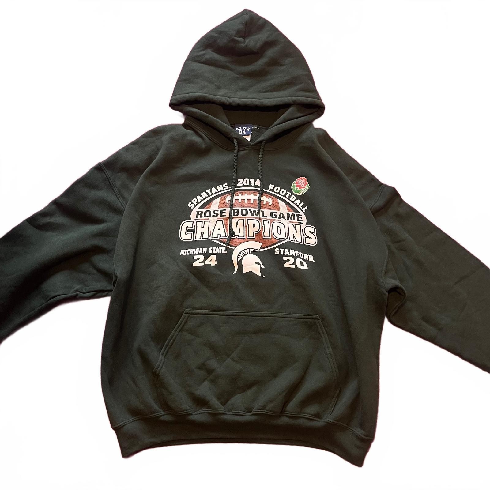 Michigan State Spartans 2014 Rose Bowl Game Champions Hoodie