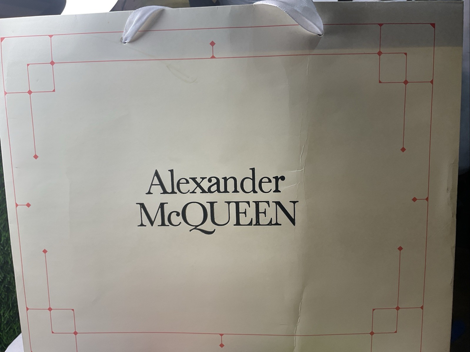 Alexander McQueen Oversized Sneakers WhiteGold Size 44 Brand New In Box Rare US