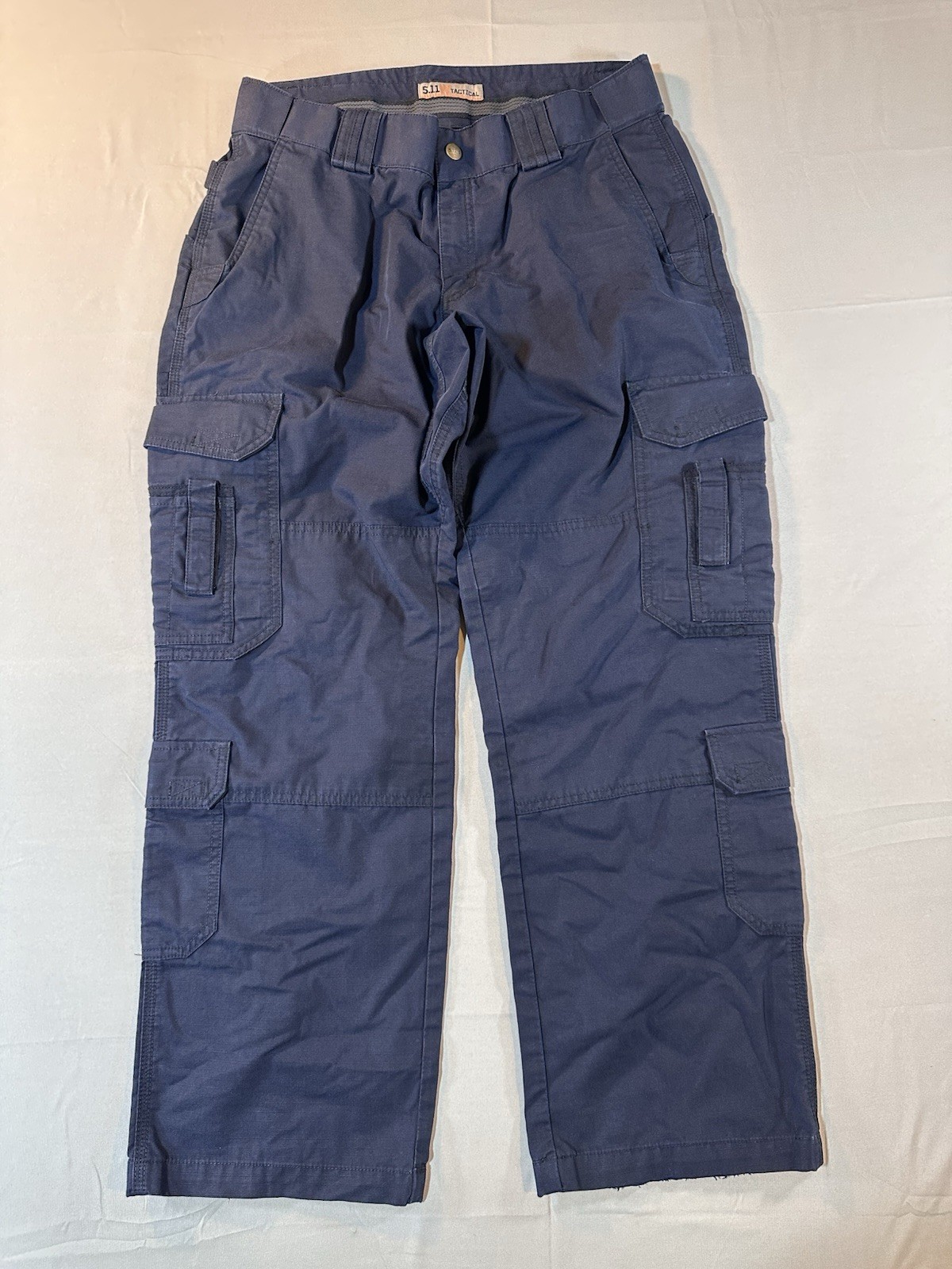 511 Tactical Cargo Pants Men’s Fits 32/30 Blue Ripstop, Stretch Waist, Outdoor