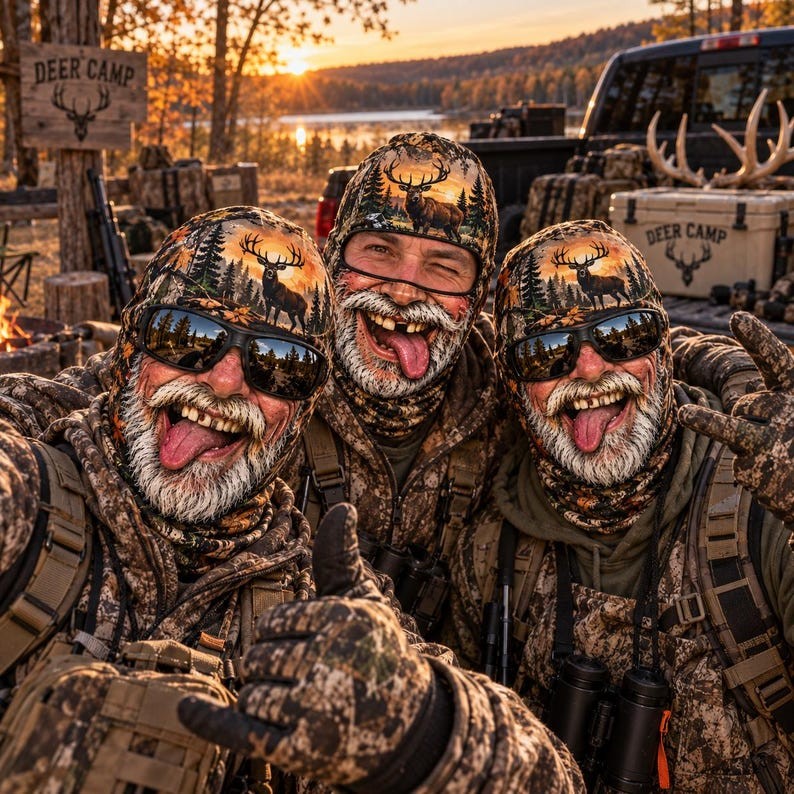 Deer Camp Outdoor Explorer Funny Hunter Style Gift