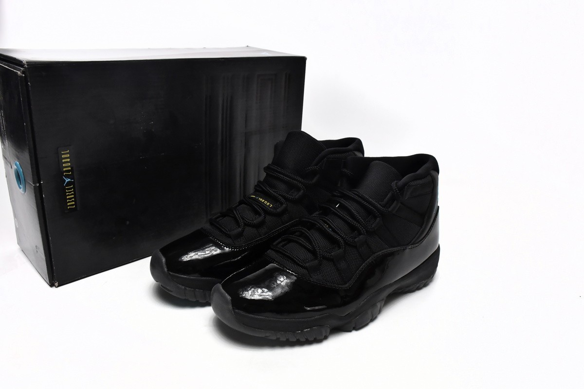 Nike Air Jordan 11 Retro Gamma Blue Black Men\'s Shoes 378037-006
