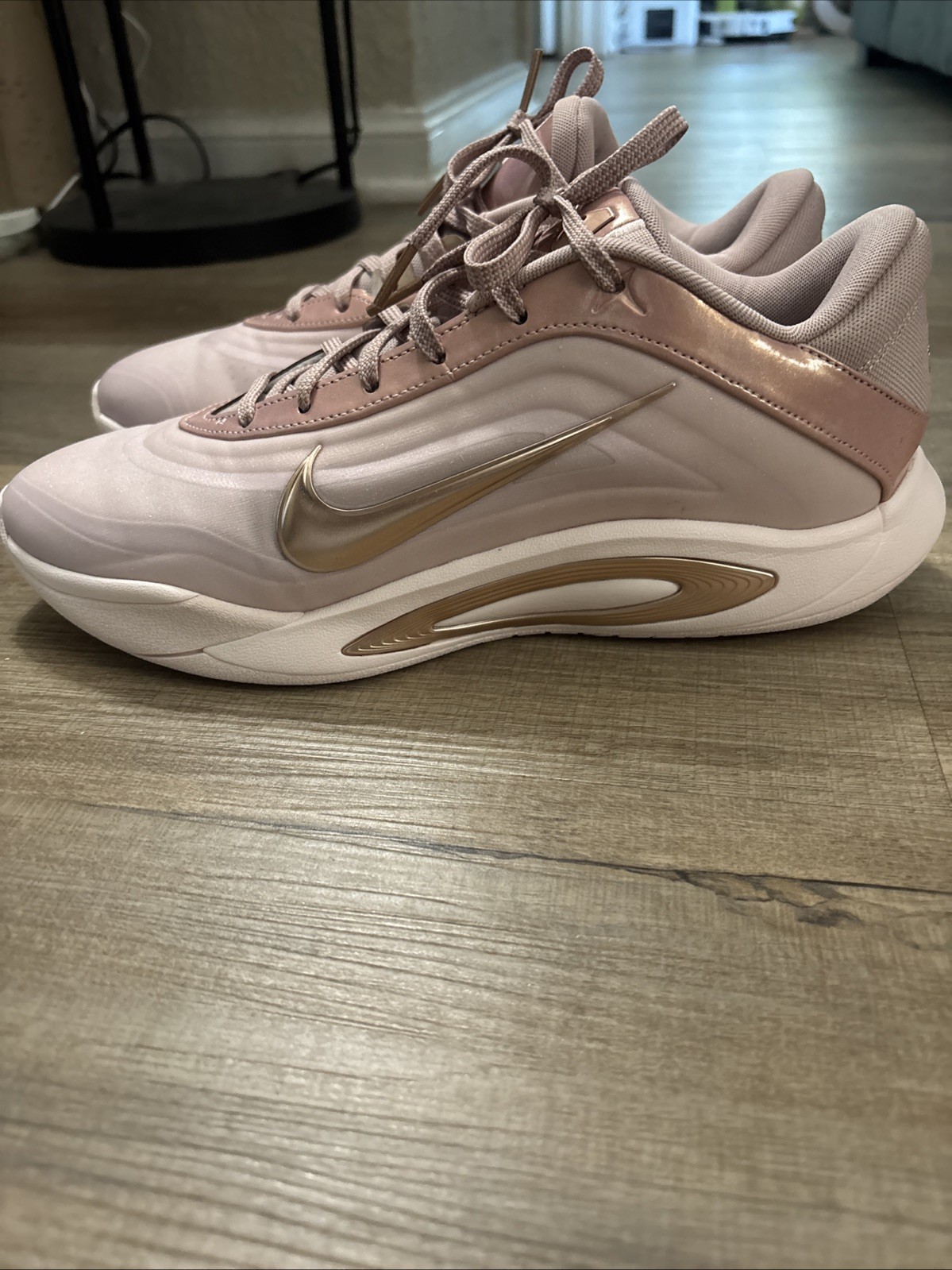 Nike  Aja A’One “Stone Mauve” basketball shoes 