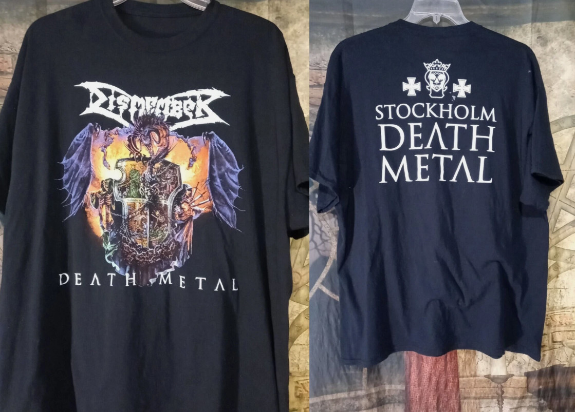 Dismember Band Death metal Tee Unisex Adult Cotton Shirt
