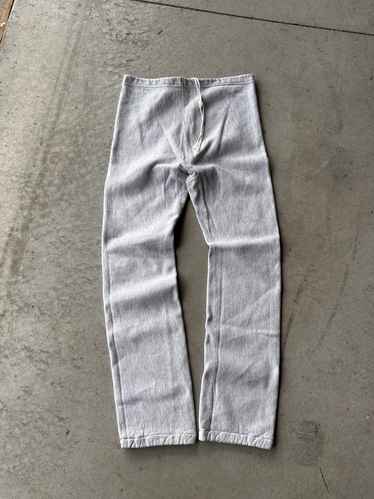 Vintage Champion Reverse Weave Warmup Sweatpants Men’s Large Gray 80s gym USA