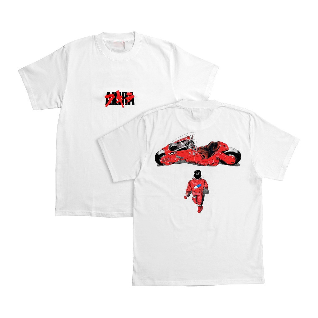 New Unisex Adult Akira Anime T-shirt Cotton Short Sleeve NT089 