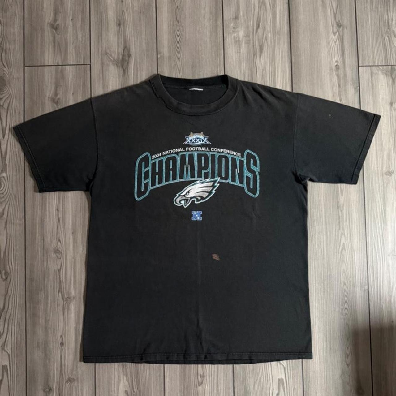 Vintage 00s Faded NFL Philadelphia Eagles Super Bowl Tee