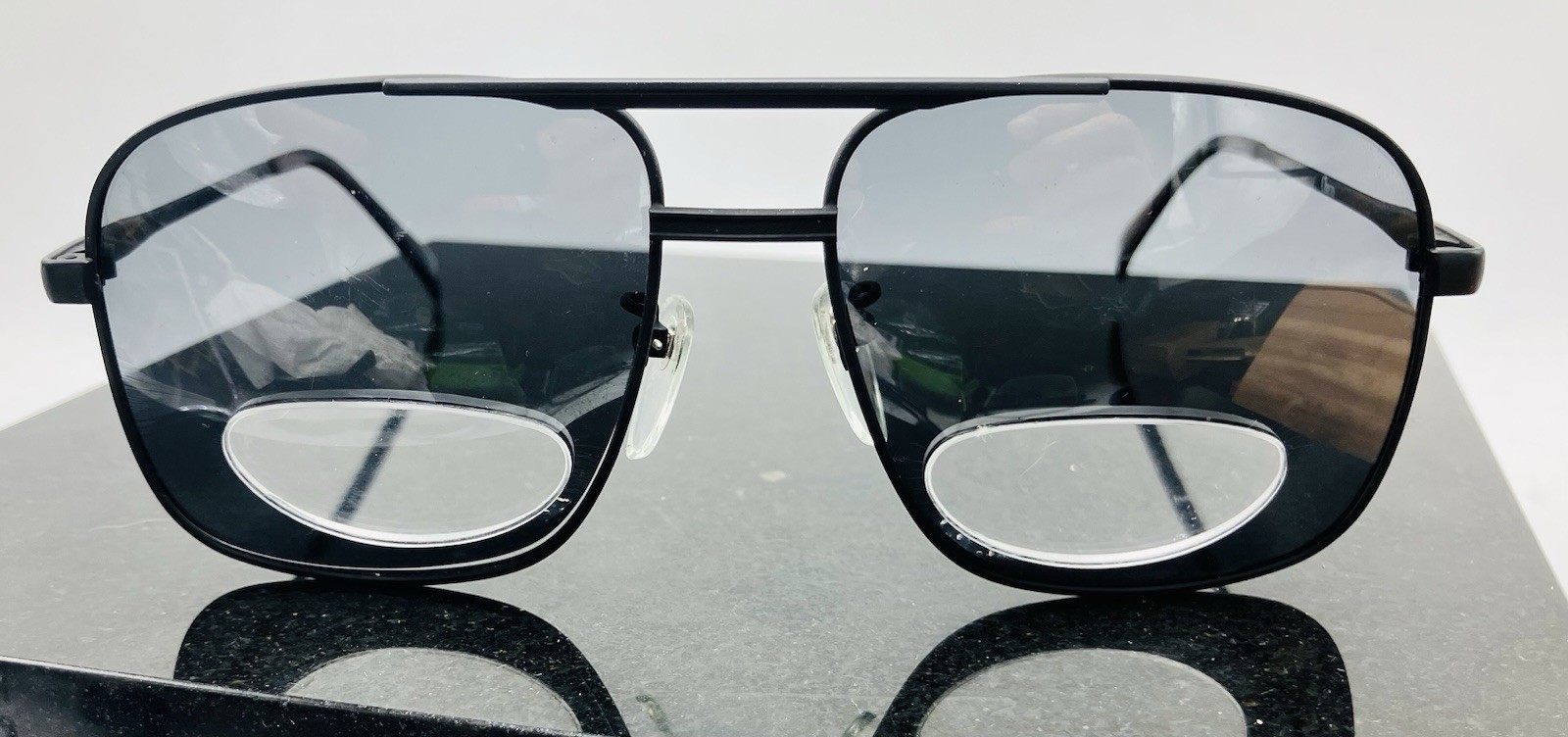 VTG Orvis +2.00 Magnification Bifocal Aviator Sunglasses