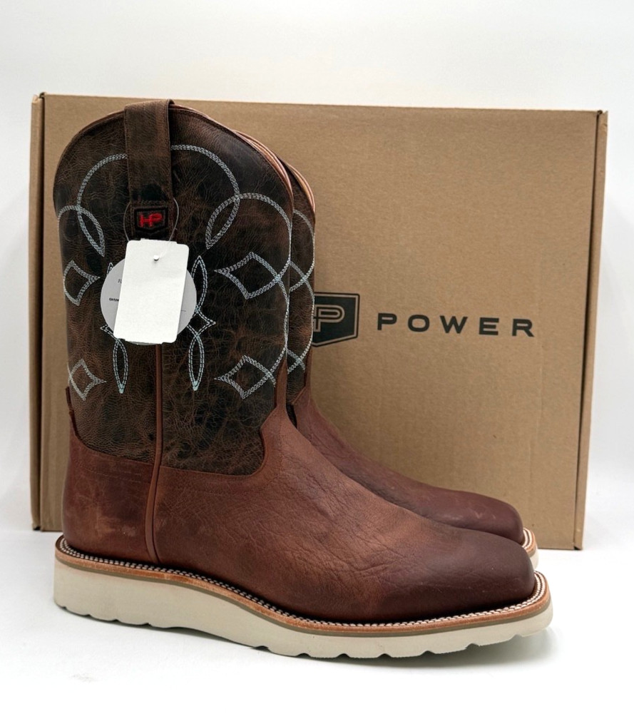 Horse Power HP2251 Men\'s NEW Western Hybrid Shoes/Boots Brown Multiple Sizes