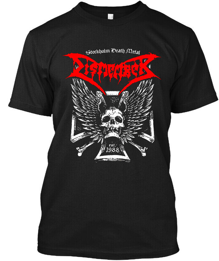 Limited New Dismember Swedish Death Music Group Retro Art Classic T-Shirt S-4XL