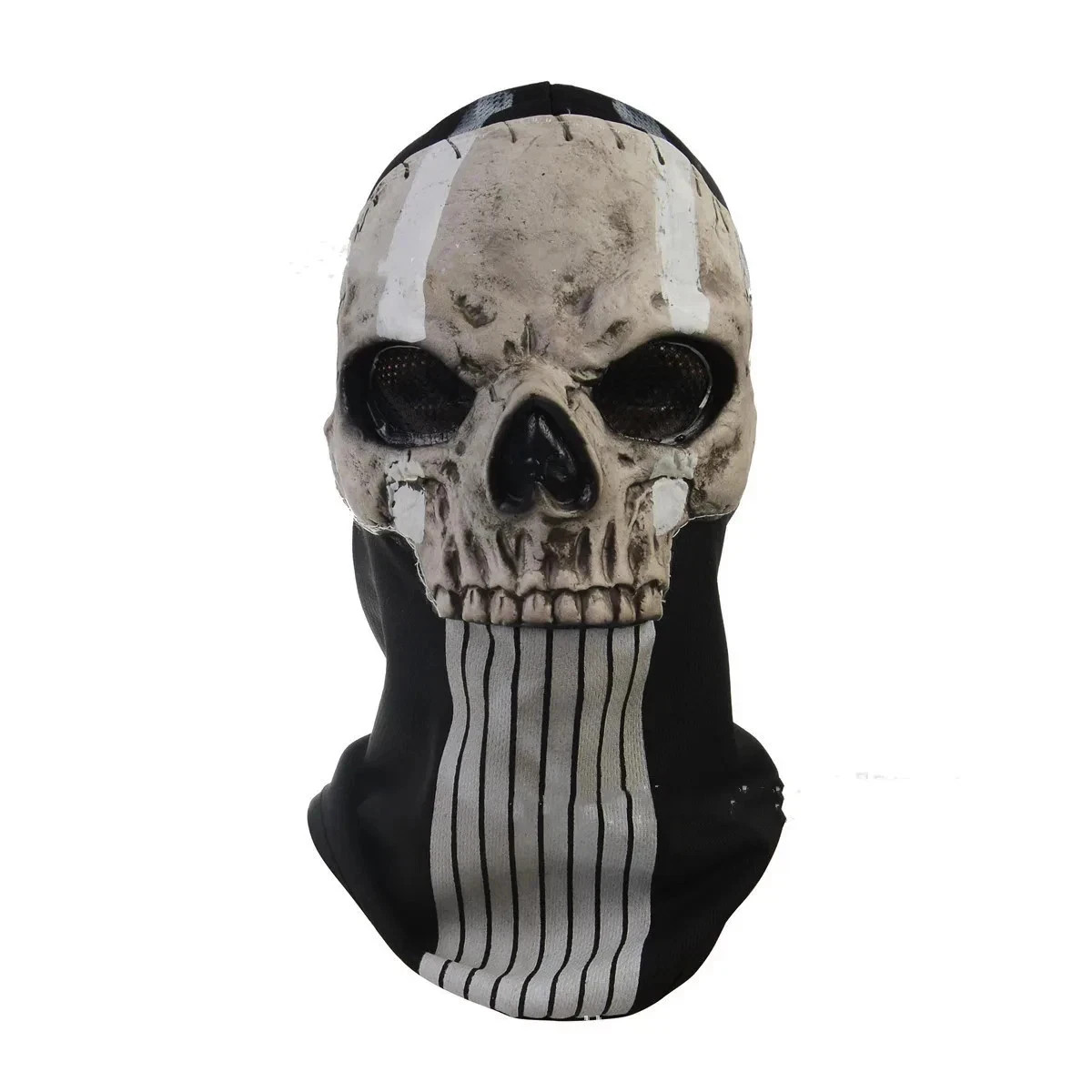Unisex Halloween Horror Ghost Skull Mask Call of Duty MW2 Latex Headgear Helmet*
