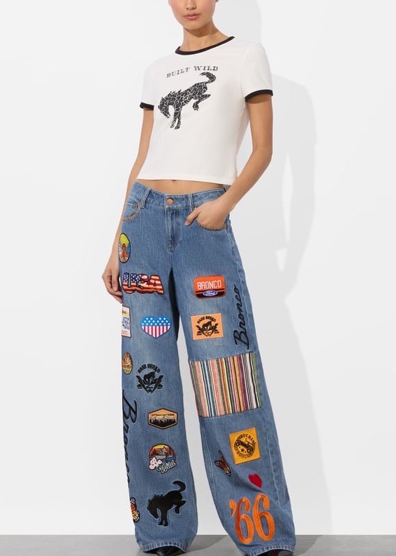 Alice Olivia X BRONCO JEAN TRISH Size 26 $795