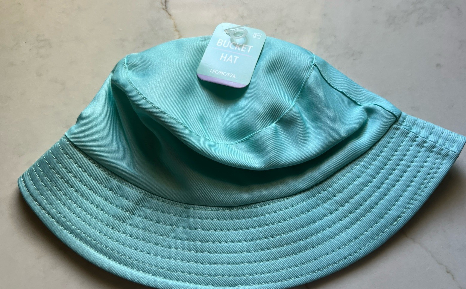 NWT AQUA BUCKET HAT